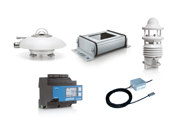 Sensors: weather sensors, meter and router