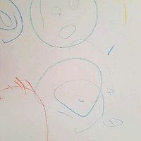 a child's drawing 
