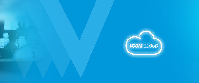 VCOM cloud header
